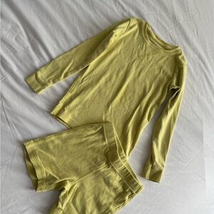 Primary Yellow Kids Pajama Set